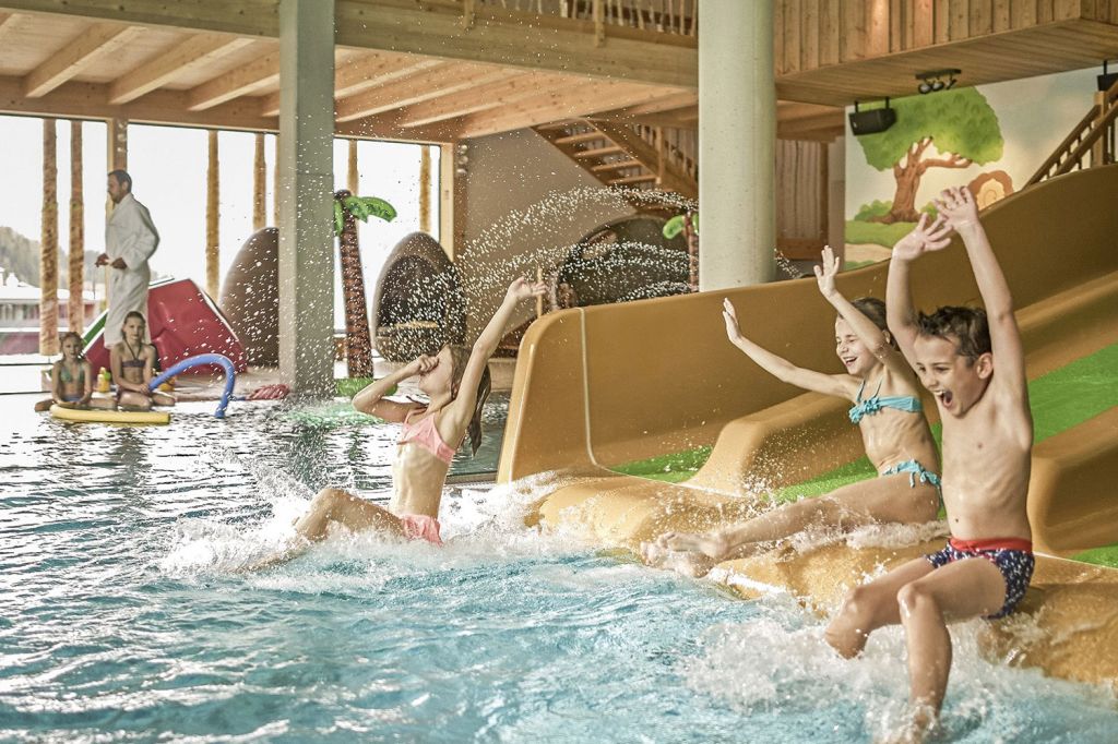 Wasserrutsche Mia Alpina - Die Trioslide-Rutsche ist immer sehr beliebt bei den Kids. - © Mia Alpina Zillertal