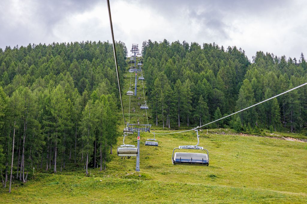 Streckenlänge Höss-Express - Die Streckenlänge des Höss-Express beträgt 1.276 Meter. Dabei überwindest Du 466 Höhenmeter. - © alpintreff.de - Christian Schön