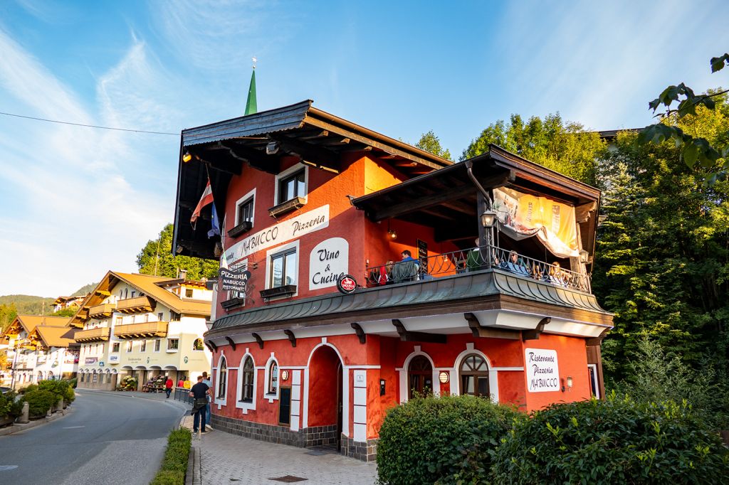 Kirchberg - Eine gemütliche Pizzeria darf nicht fehlen. - © alpintreff.de - Christian Schön