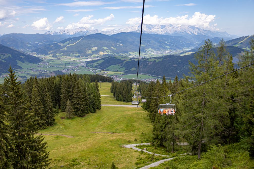 Star Jet 2 - Flachau - Bergbahn-Bilder - Der Star Jet 2 wurde im Jahr 1994 gebaut. - © alpintreff.de - Christian Schön