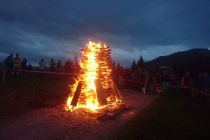 Am 17. Juni gibt es 2023 die Bergfeuer in der Wildschönau. • © Wildschönau Tourismus