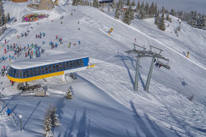 4er Sesselbahn Quattralpina Skigebiet Hauser Kaibling