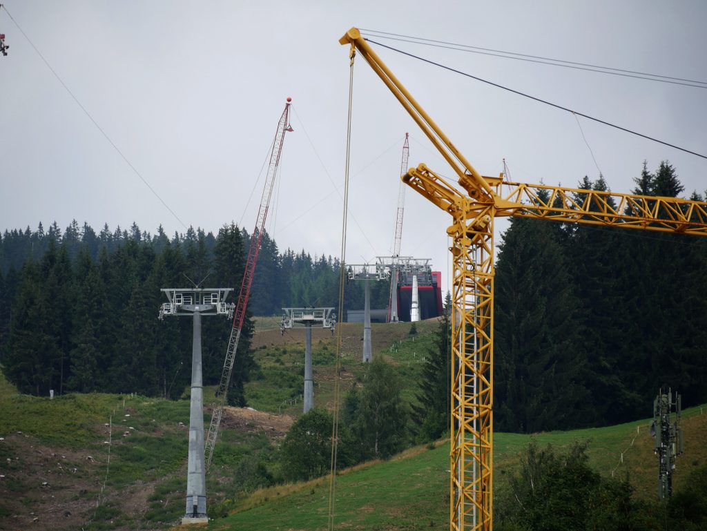 Neue Kohlmaisgipfelbahn in Saalbach